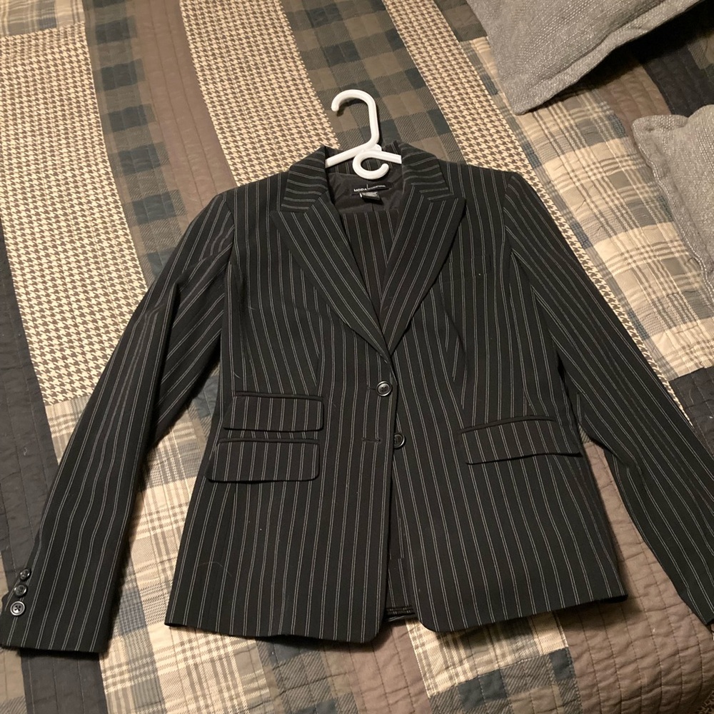 Moda International Pants Suit Blazer pinstripe